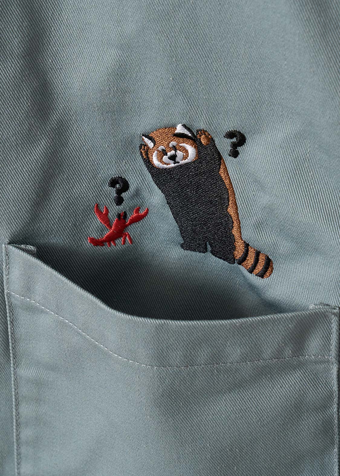 Ikaku Bikkuri Hatena | Hooded Coverall - Image 4