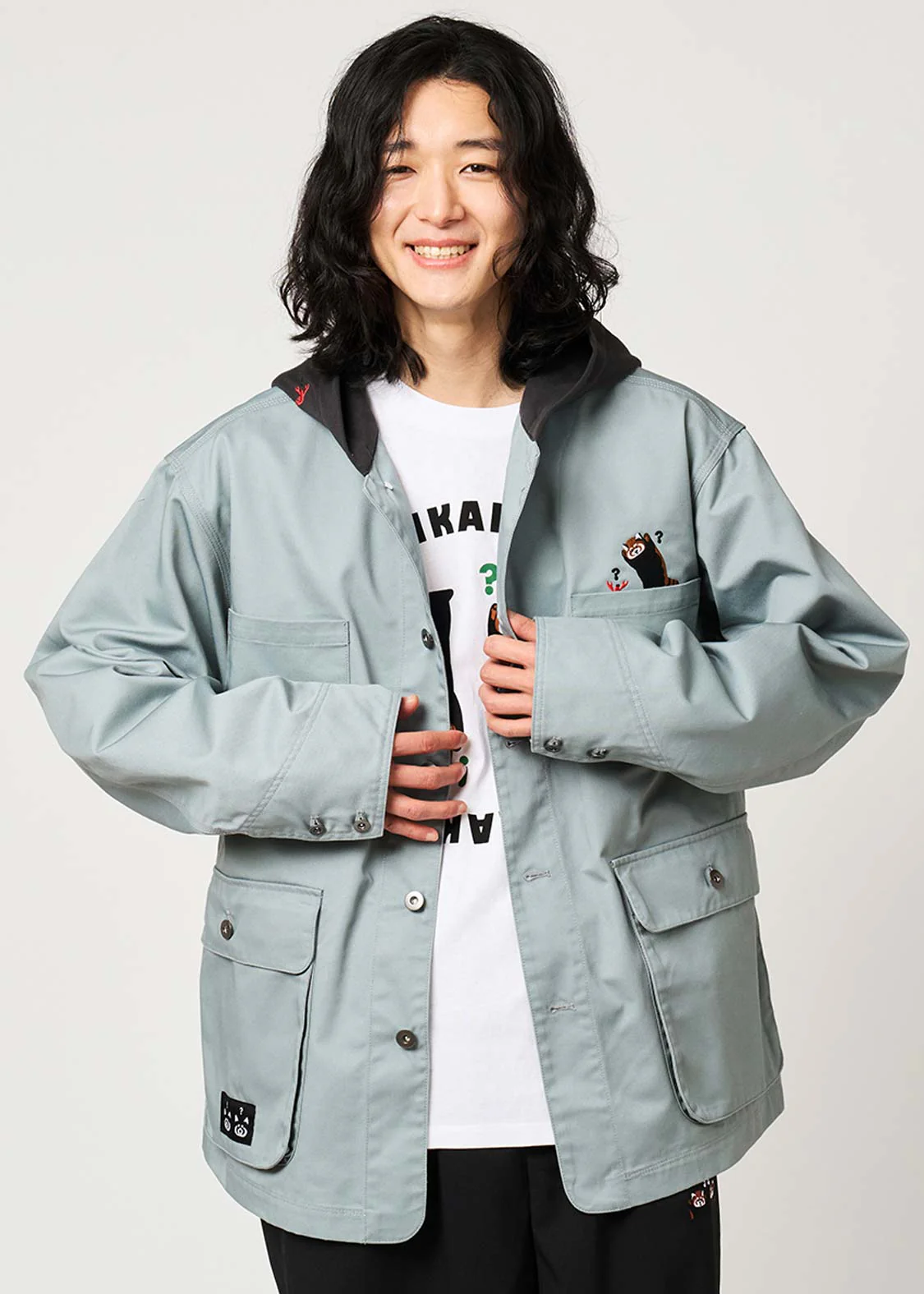 Ikaku Bikkuri Hatena | Hooded Coverall - Image 6