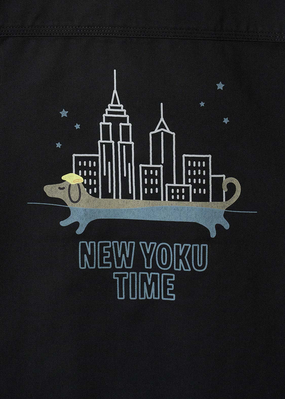 Nagasugiru Inu New York Time | Hooded Coverall - Image 5