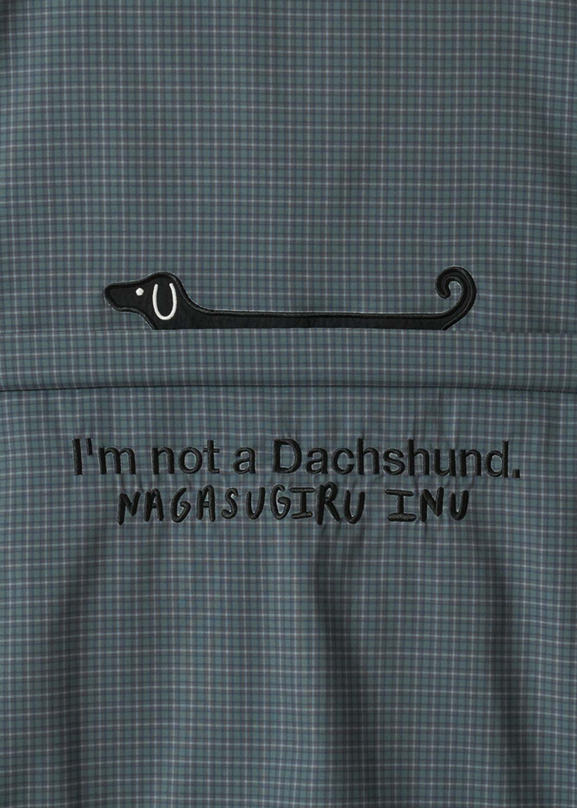 Nagasugiru Inu | Check Hooded Blouson - Image 4
