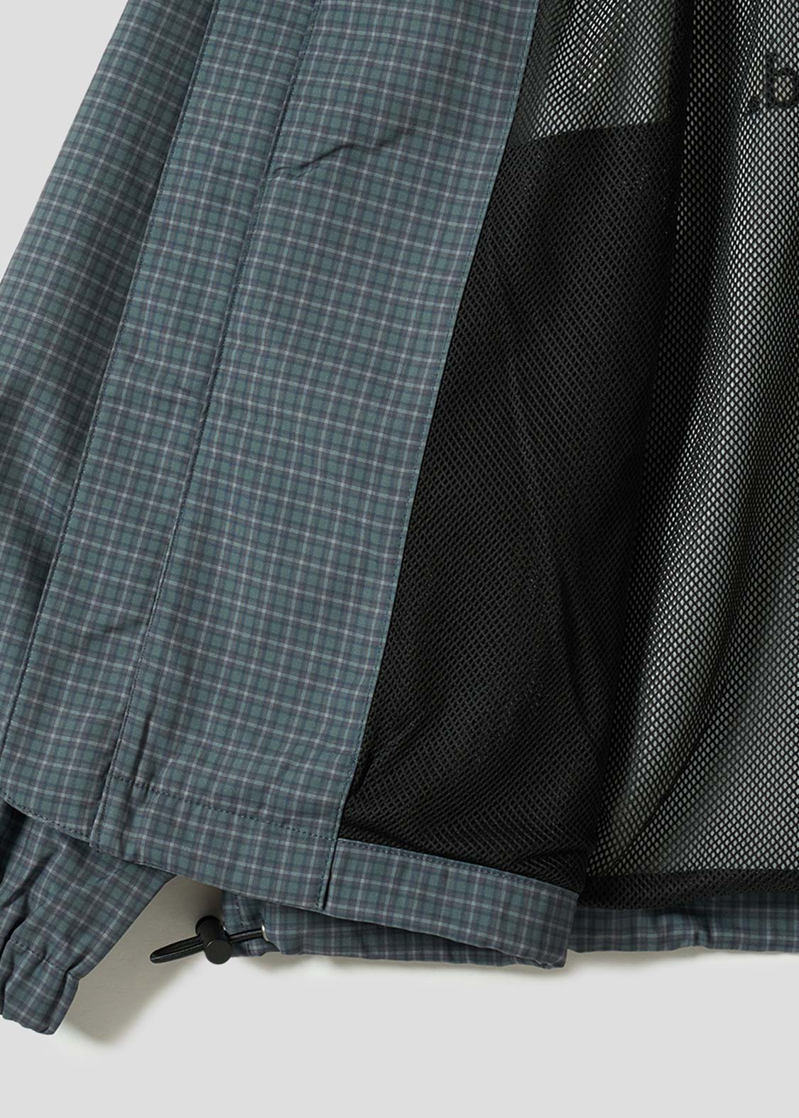 Nagasugiru Inu | Check Hooded Blouson - Image 5