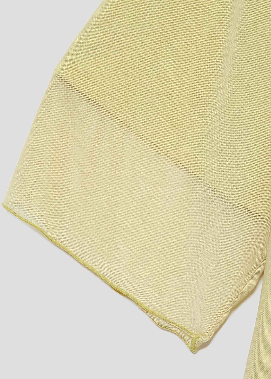 Sheer Layered Short Sleeve Tee (Ikaku a-boo) - Image 6
