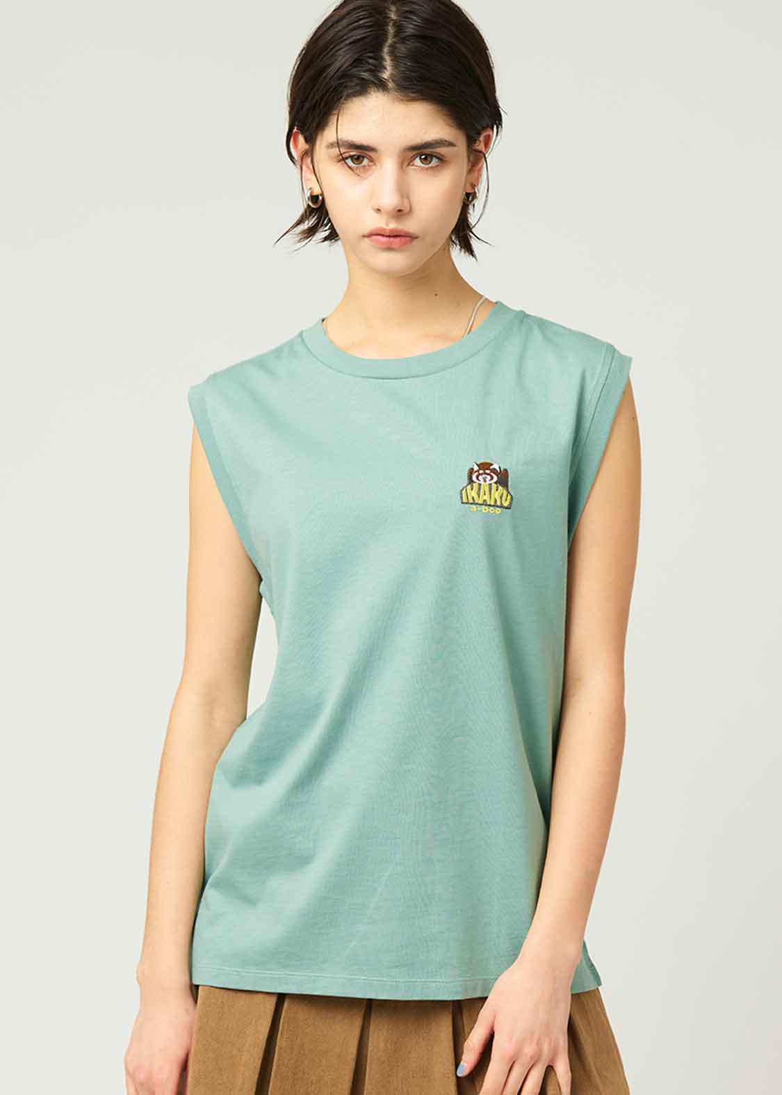 Sleeveless  T-shirt (Ikaku a-boo) - Image 10