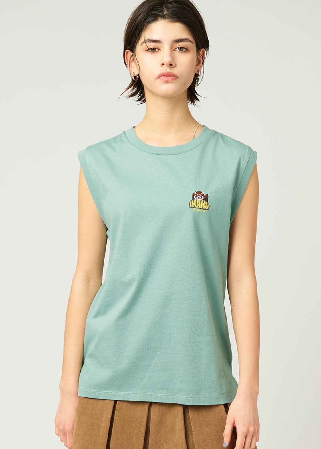 Sleeveless  T-shirt (Ikaku a-boo) - Image 7