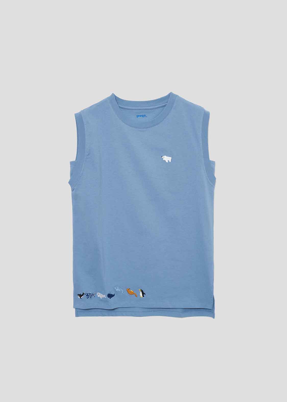 Sleeveless  T-shirt (Marine Animals)