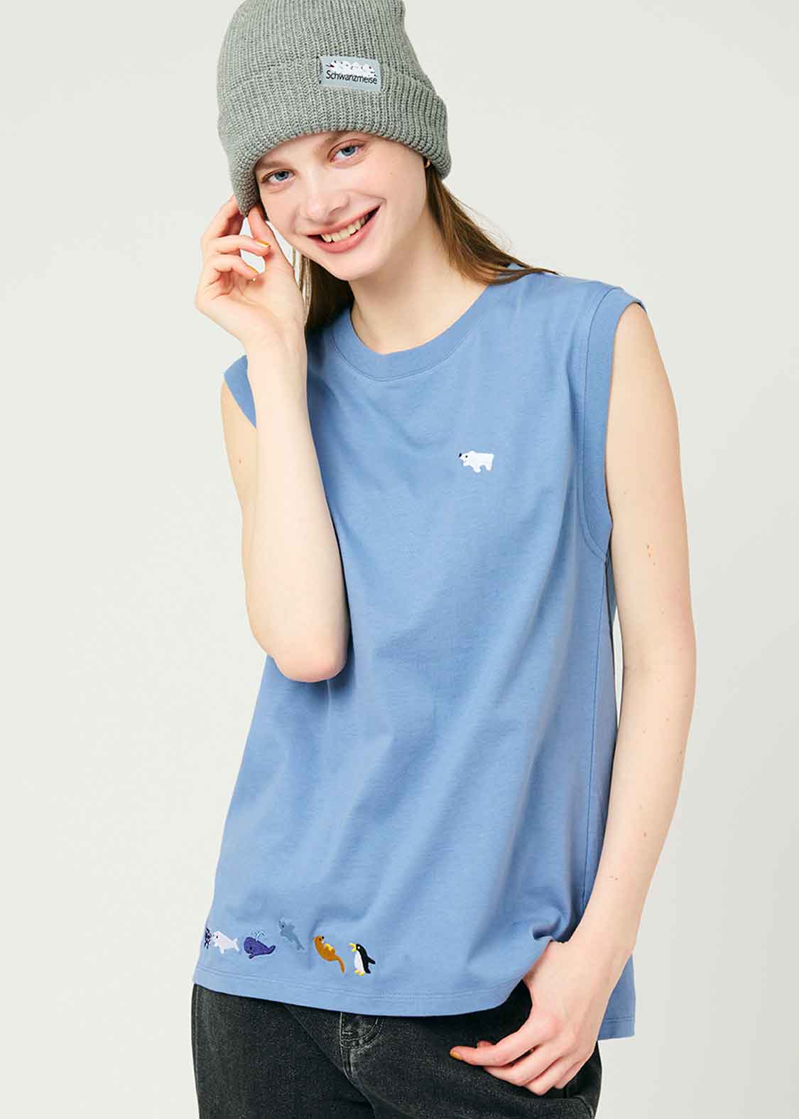 Sleeveless  T-shirt (Marine Animals) - Image 10