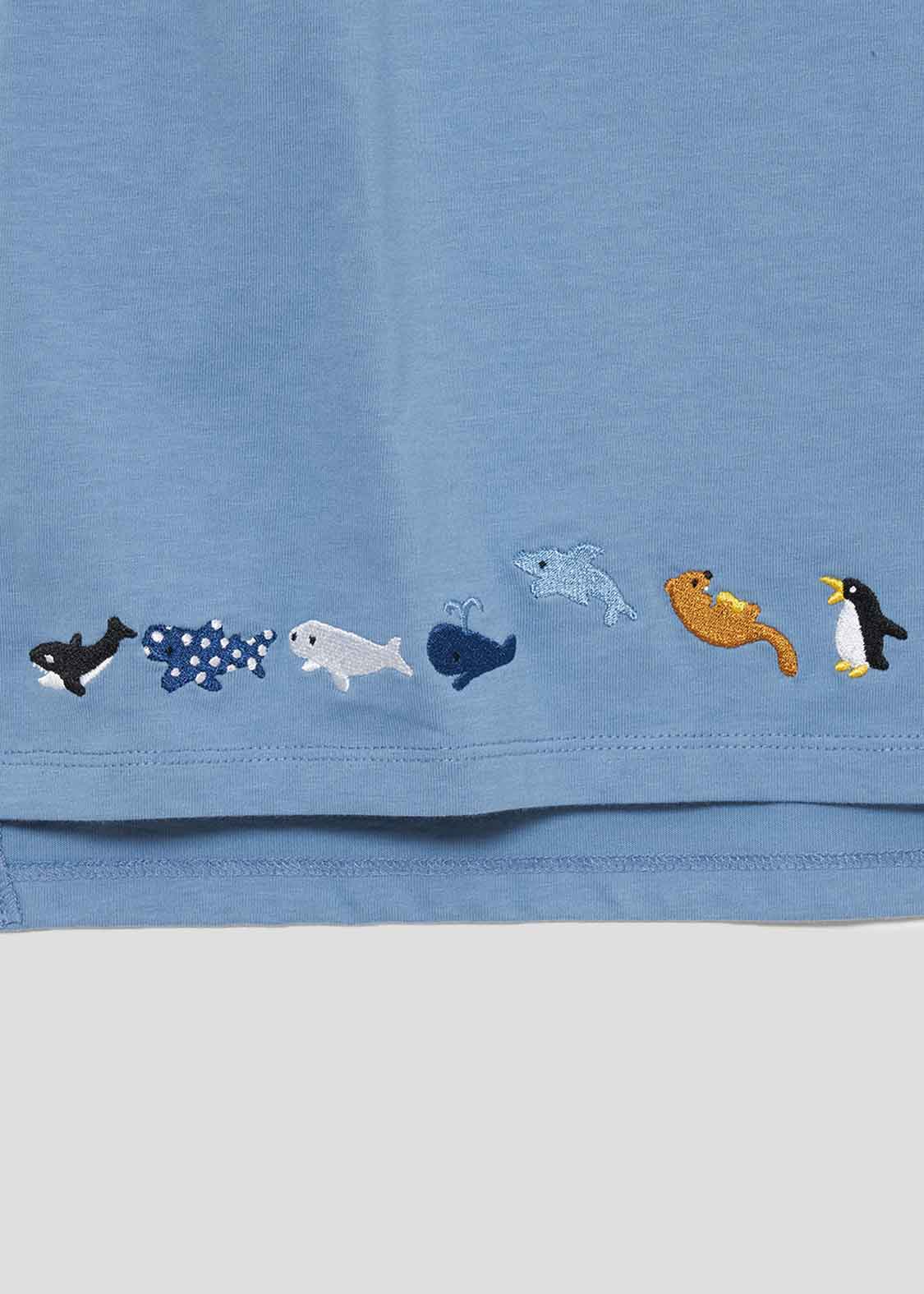 Sleeveless  T-shirt (Marine Animals) - Image 4