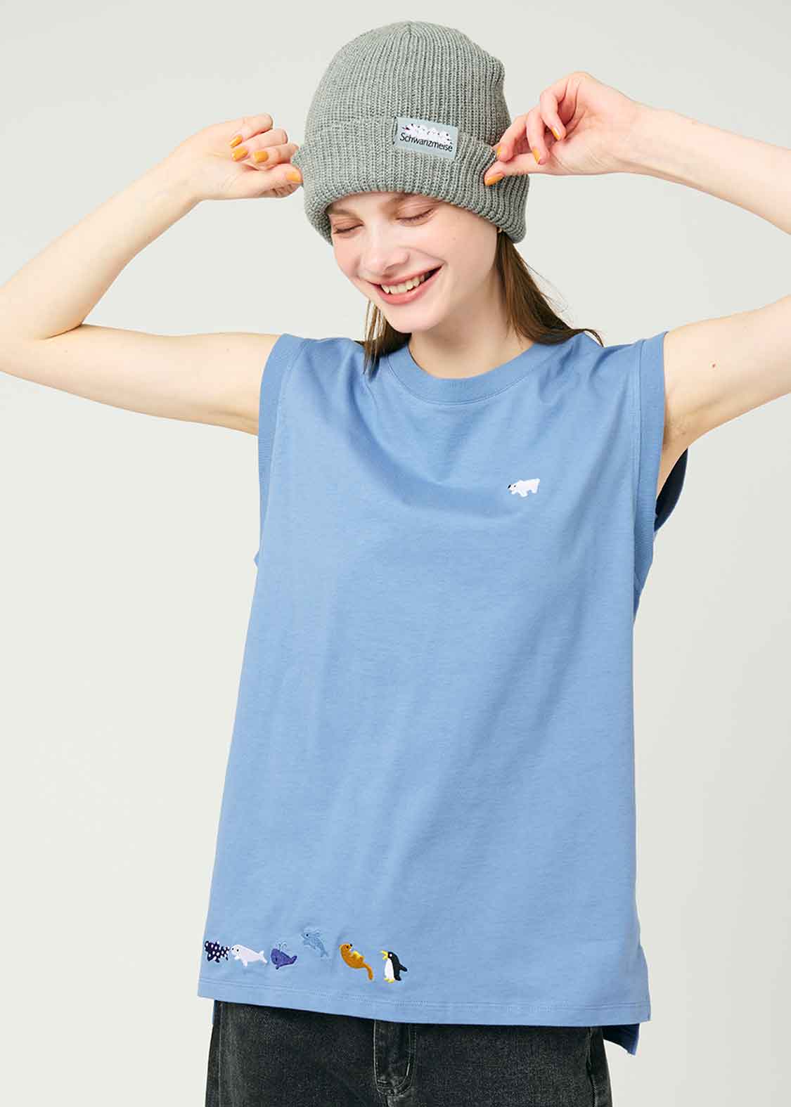 Sleeveless  T-shirt (Marine Animals) - Image 7