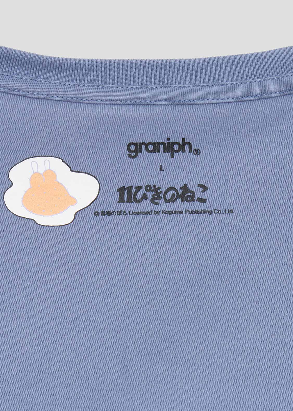 11 Piki no Neko Compact Short Sleeve Tee (11 Piki no Neko_Roasted whole bird) - Image 6
