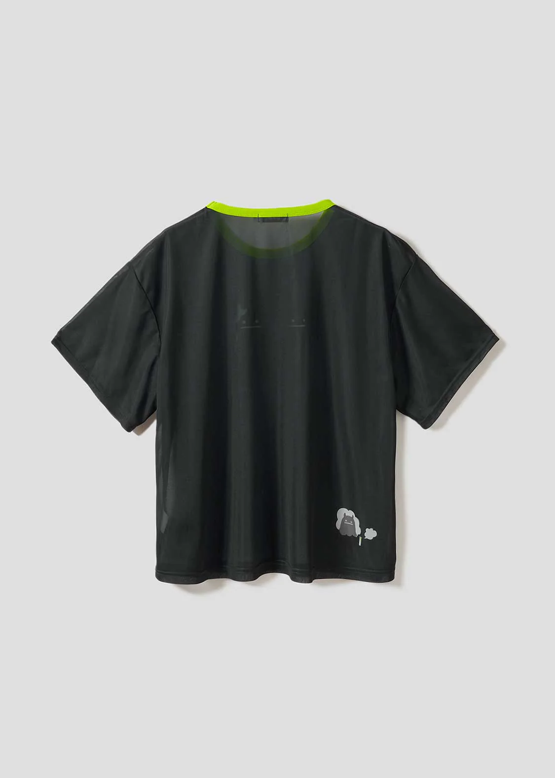 Beautiful Shadow Creatures | Sheer Trim T-Shirt - Image 2