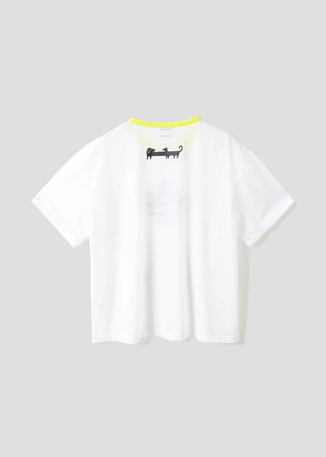 Half Sleeve Sheer Tee (Nagasugiru Inu Tomodachi from Another World) - Image 2