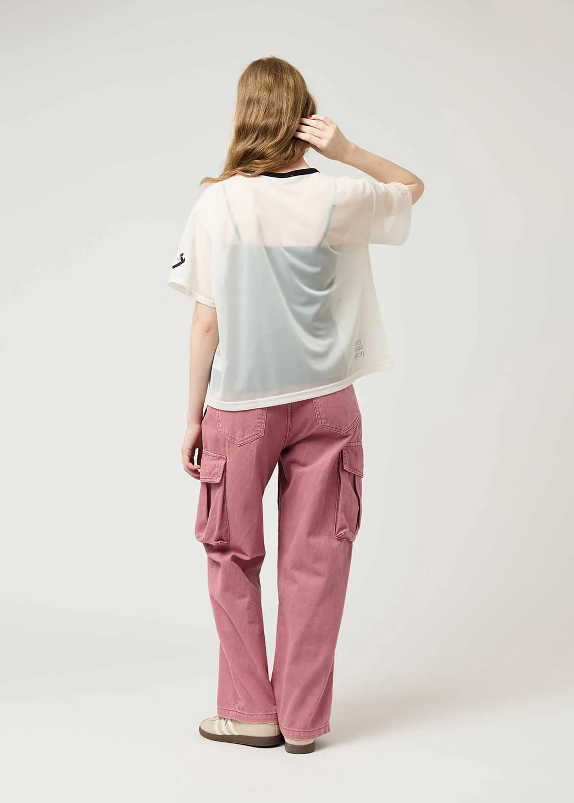 Half Sleeve Sheer Tee (Rolling Pandas Factory) - Image 10