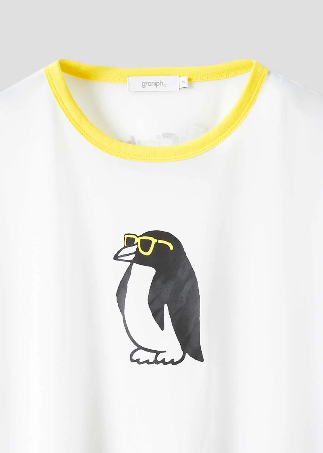 Half Sleeve Sheer Tee (City boy Penguin) - Image 3