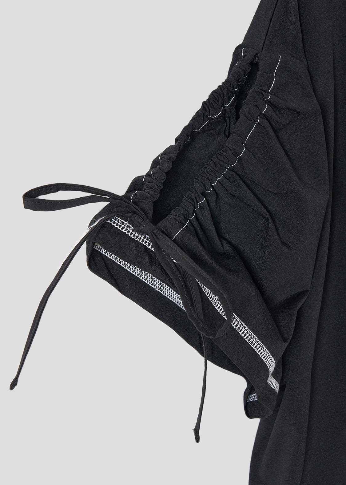 Gather Sleeve Tops (Beautiful Shadow Zoom Neon) - Image 5
