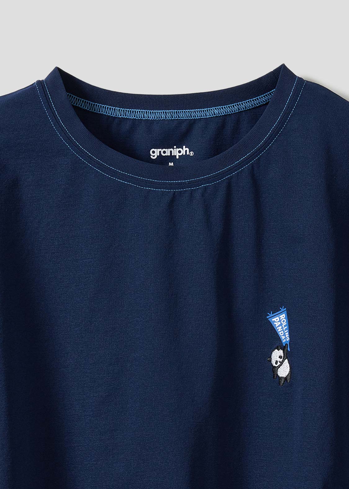 Gather Sleeve Tops (Rolling Pandas Pennant) - Image 4