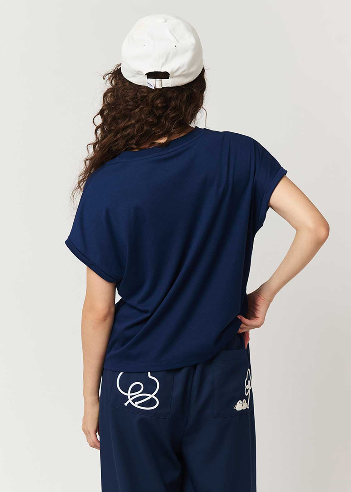 Shimaenaga | Roll-Up T-Shirt - Image 7