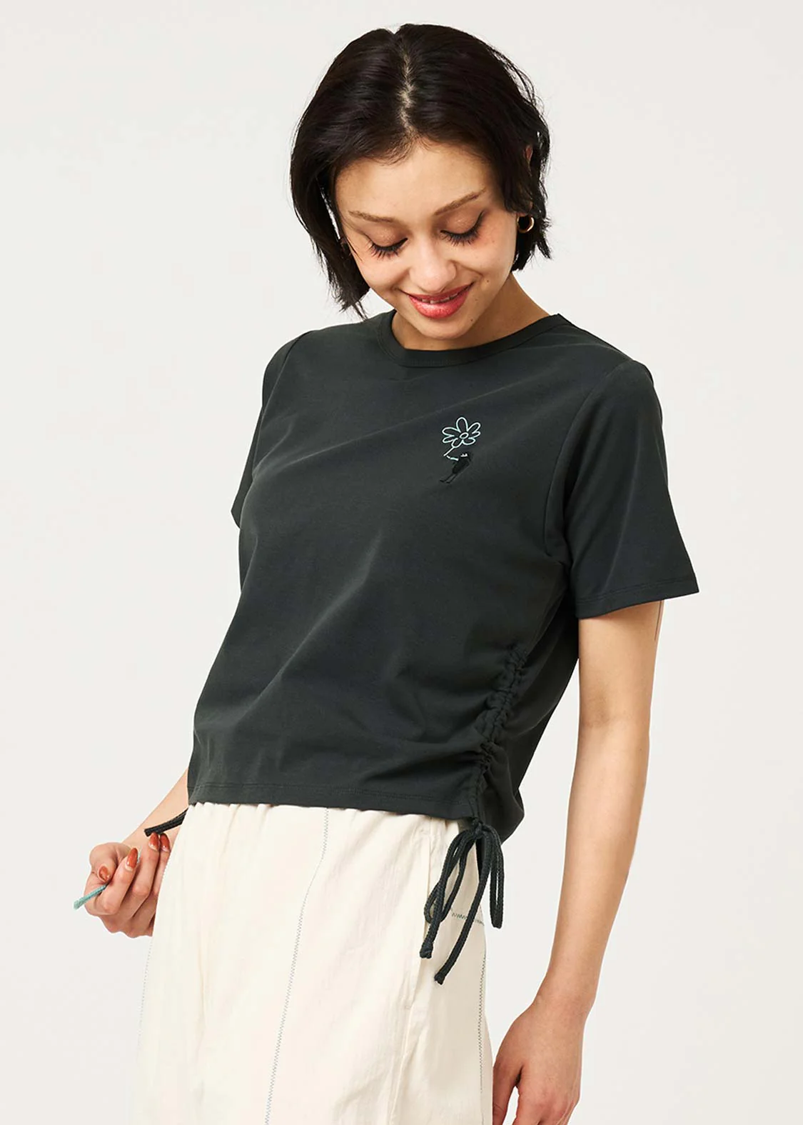 Magic Paint Beautiful Shadow | Drawstring Compact T-Shirt - Image 6