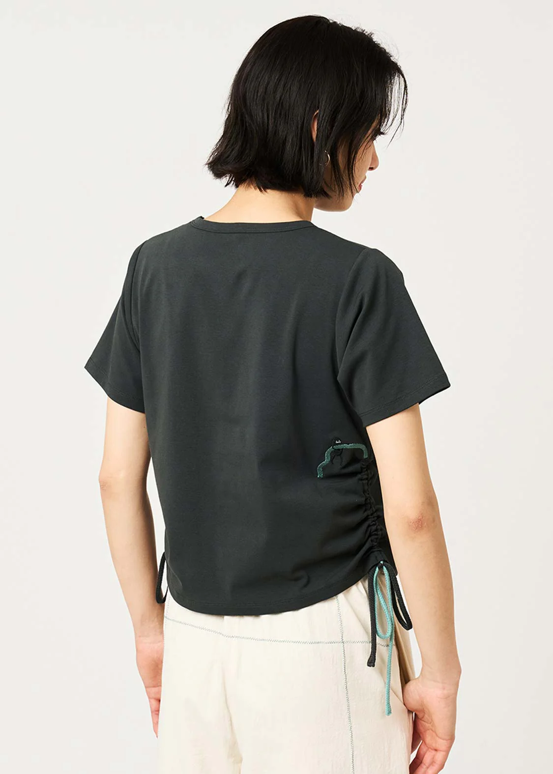 Magic Paint Beautiful Shadow | Drawstring Compact T-Shirt - Image 7