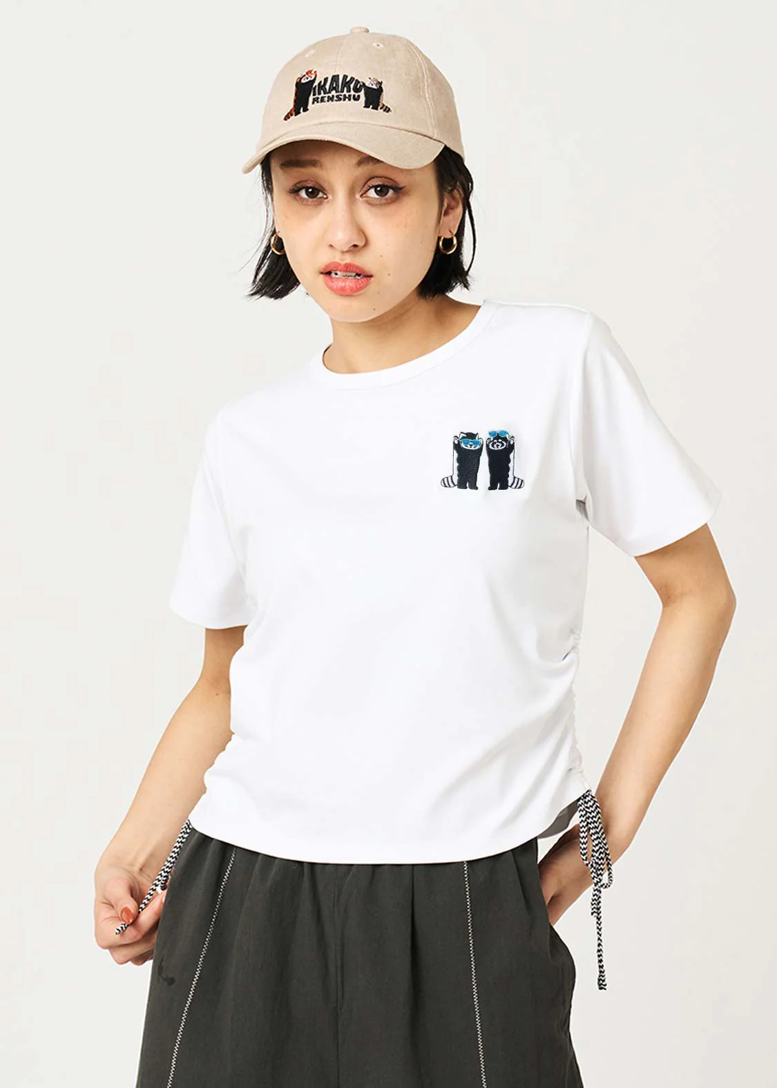 Ikaku Trip | Drawstring Compact T-Shirt - Image 9