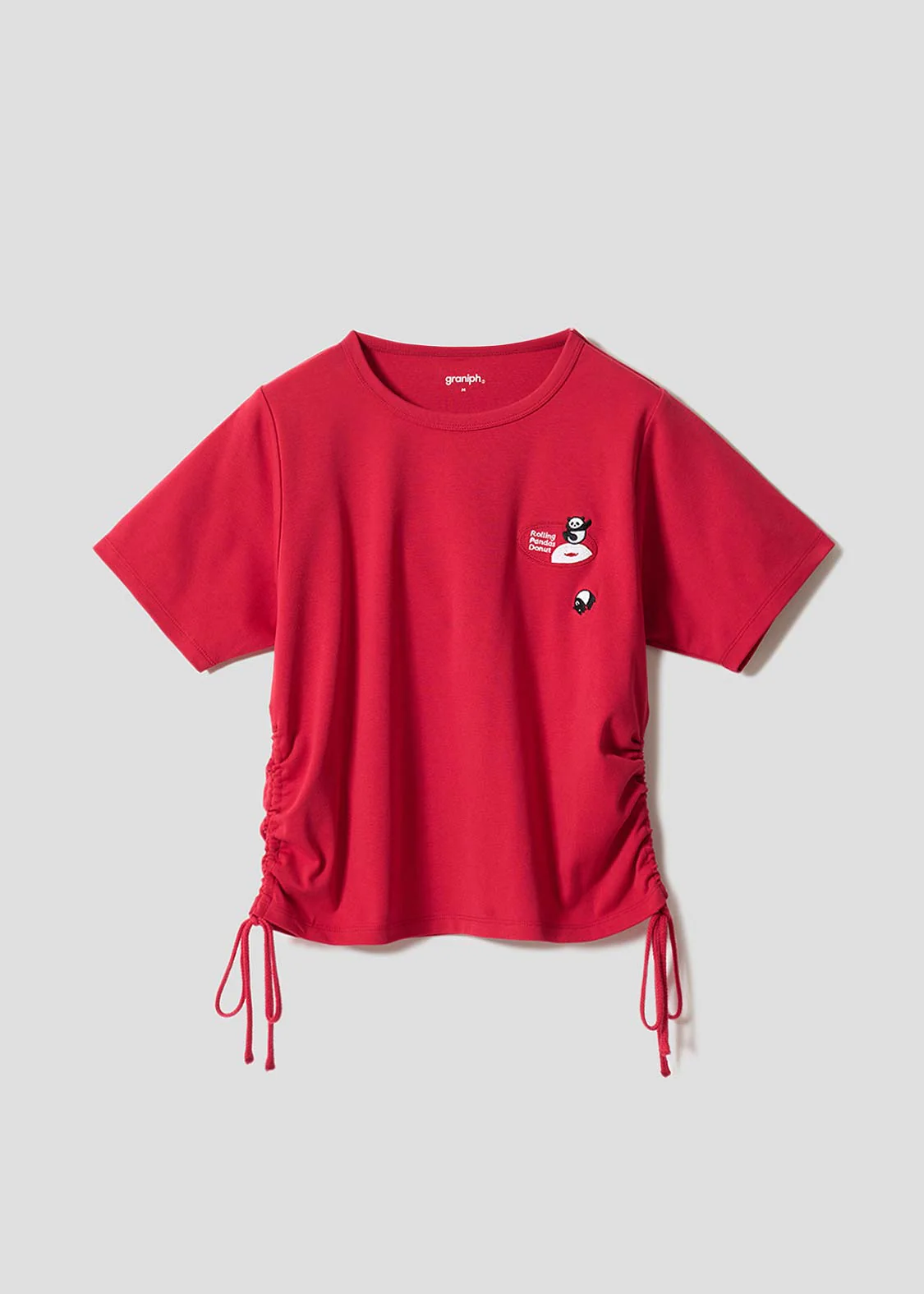 Rolling Panda'S Donuts | Drawstring Compact T-Shirt