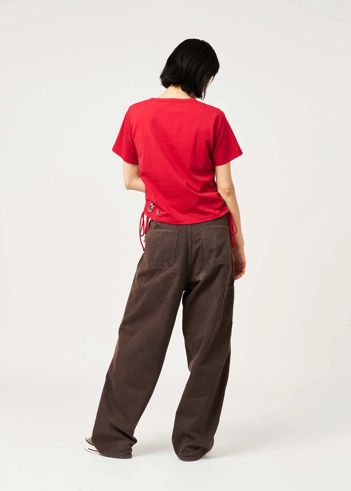 Rolling Panda'S Donuts | Drawstring Compact T-Shirt - Image 10