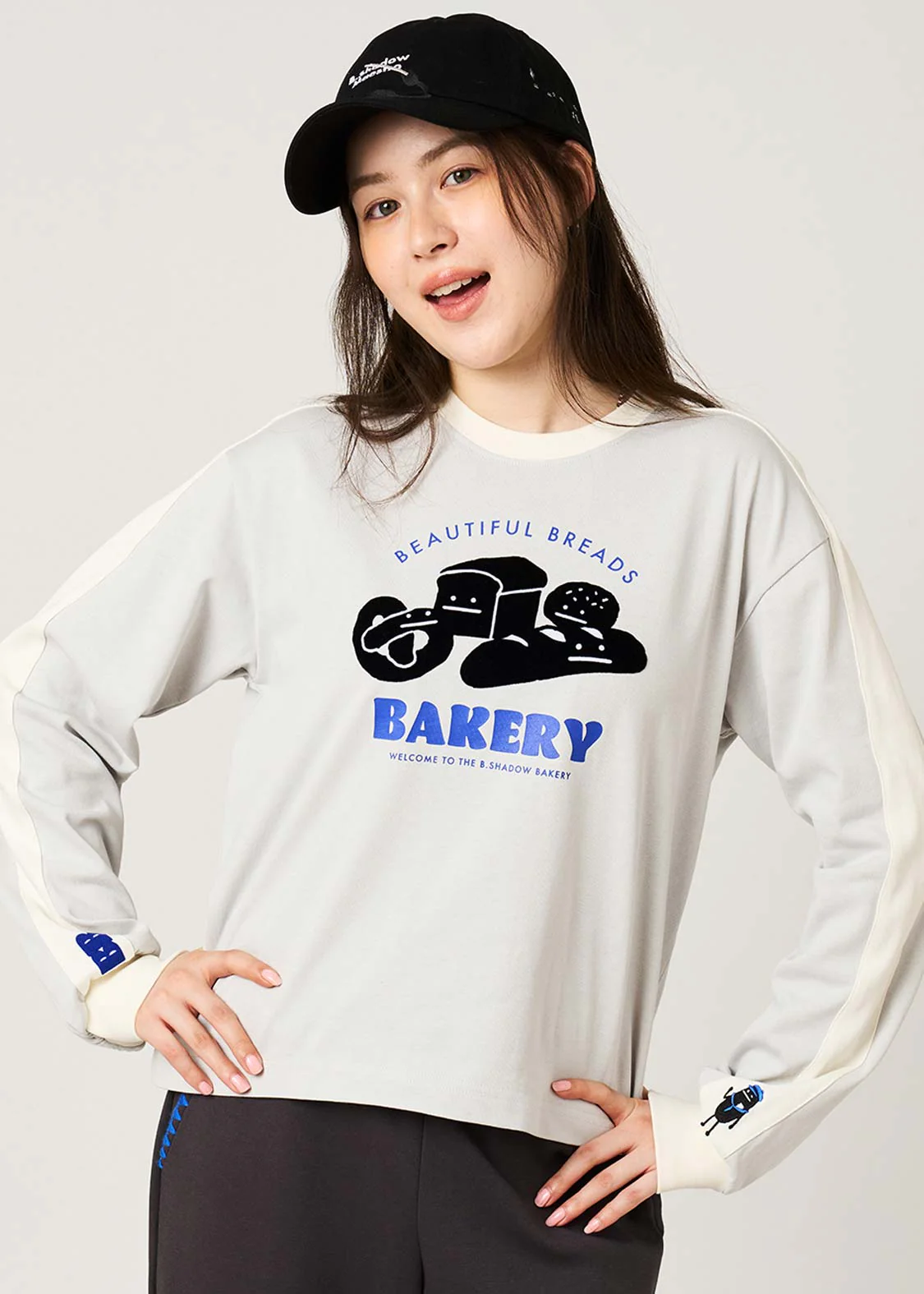 Beautiful Shadow Bakery | Lined Long Sleeve T-Shirt - Image 6