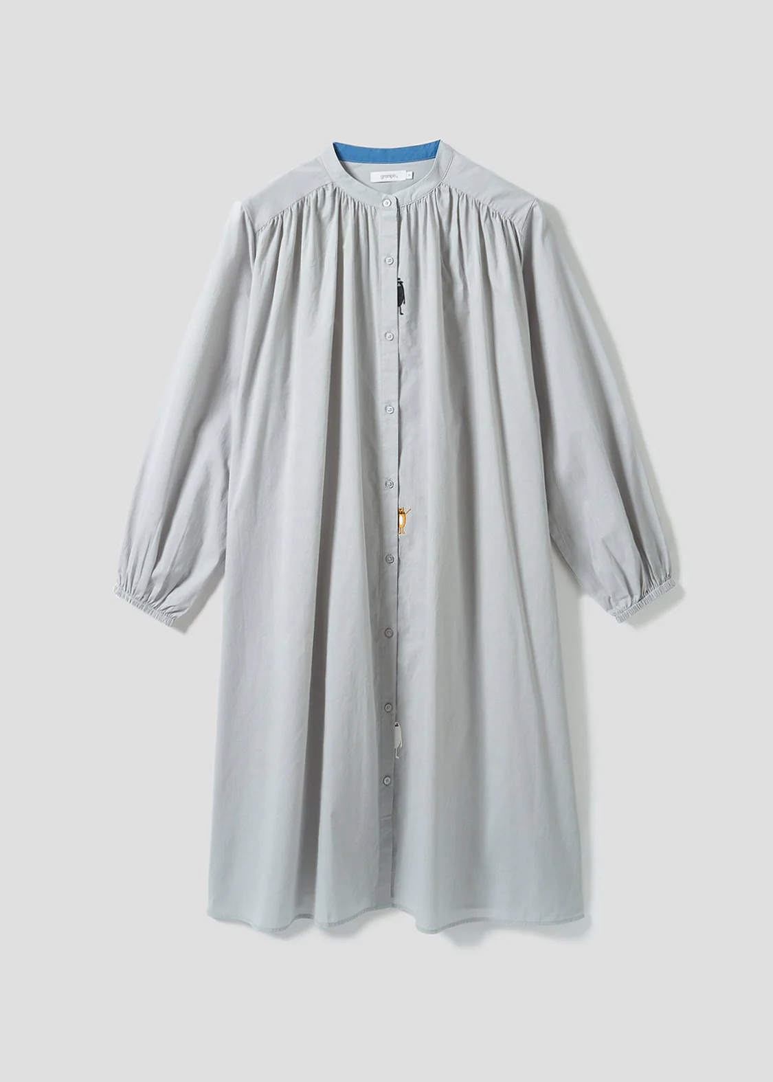 Stand collar Long Sleeve Shirt One-Piece (Beautiful Shadow Family)