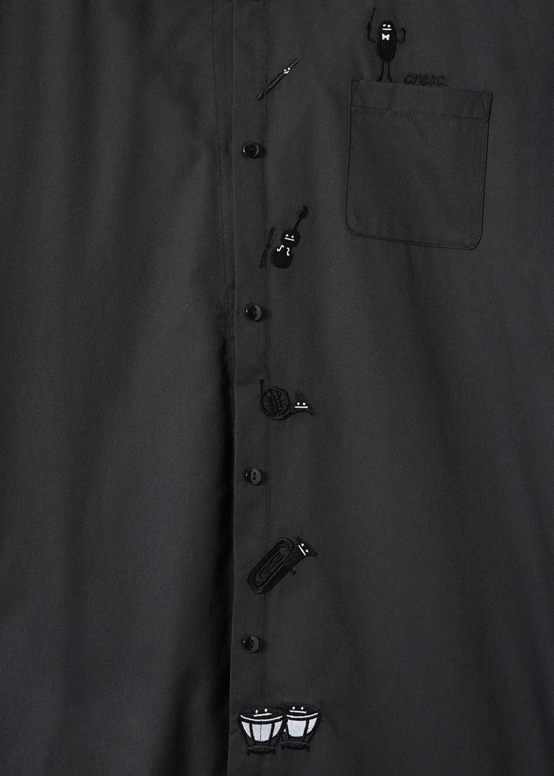 Pique Combi Short Sleeve One-Piece (Beautiful Shadow Orchestra) - Image 5