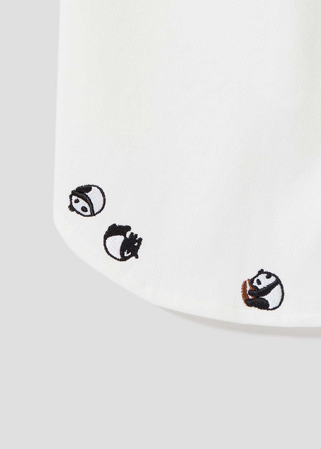 Pique Combi Short Sleeve One-Piece (Rolling Pandas Cafe) - Image 6