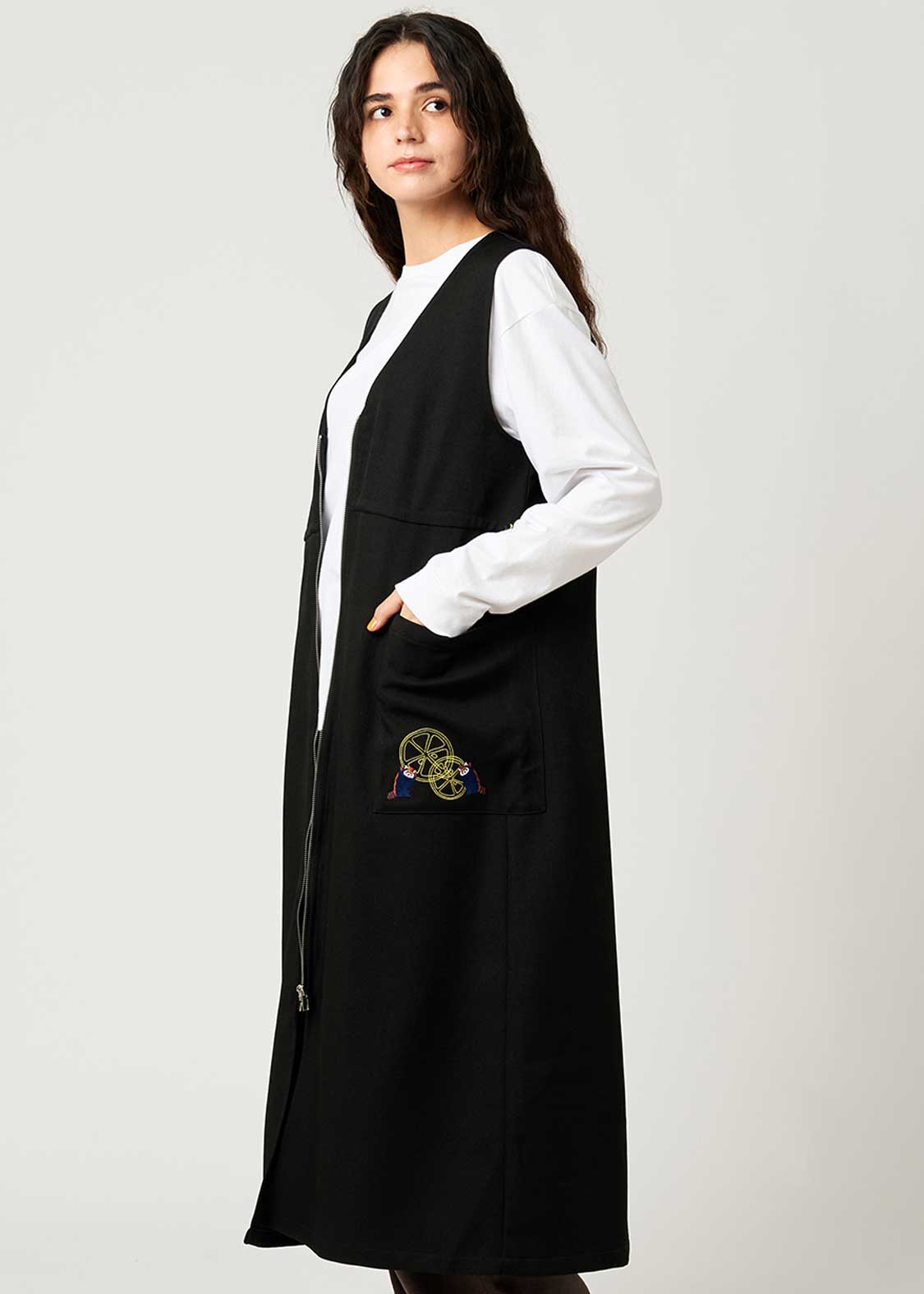 Ikaku Supai | Front Zip Dress - Image 6
