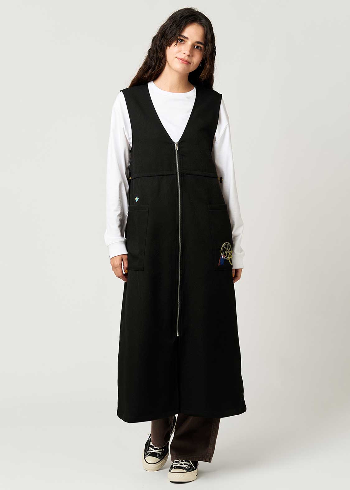 Ikaku Supai | Front Zip Dress - Image 9