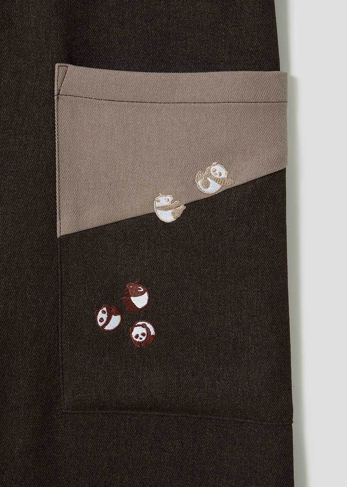 Rolling Pandas Tee | Front Zip Dress - Image 4