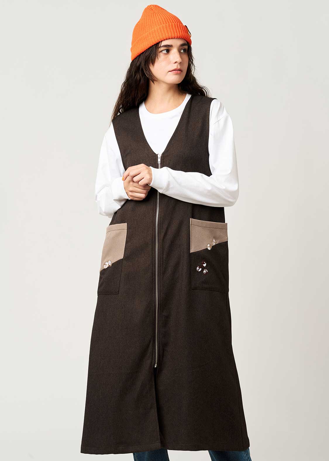 Rolling Pandas Tee | Front Zip Dress - Image 6