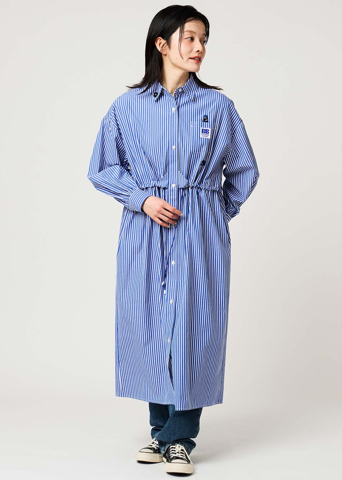 Beautiful Shadow Bakery | Striped Shirt Dress - Image 9