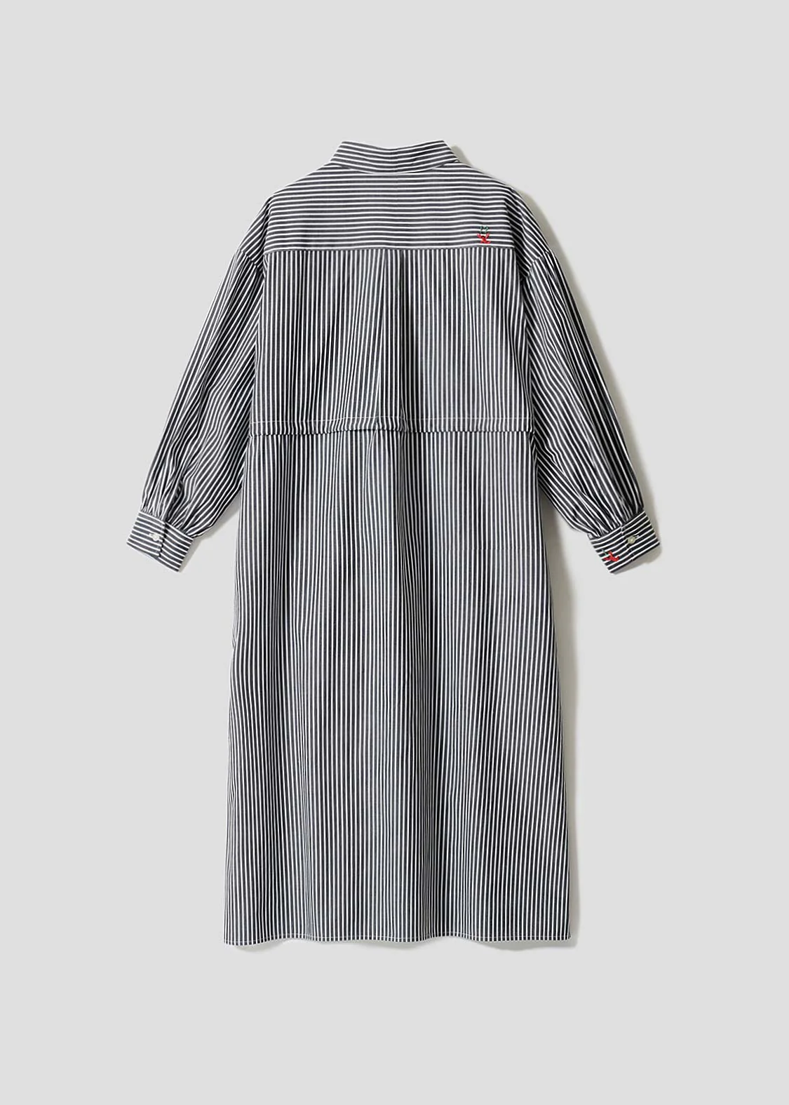 Ikaku Bikkuri Hatena | Striped Shirt Dress - Image 2