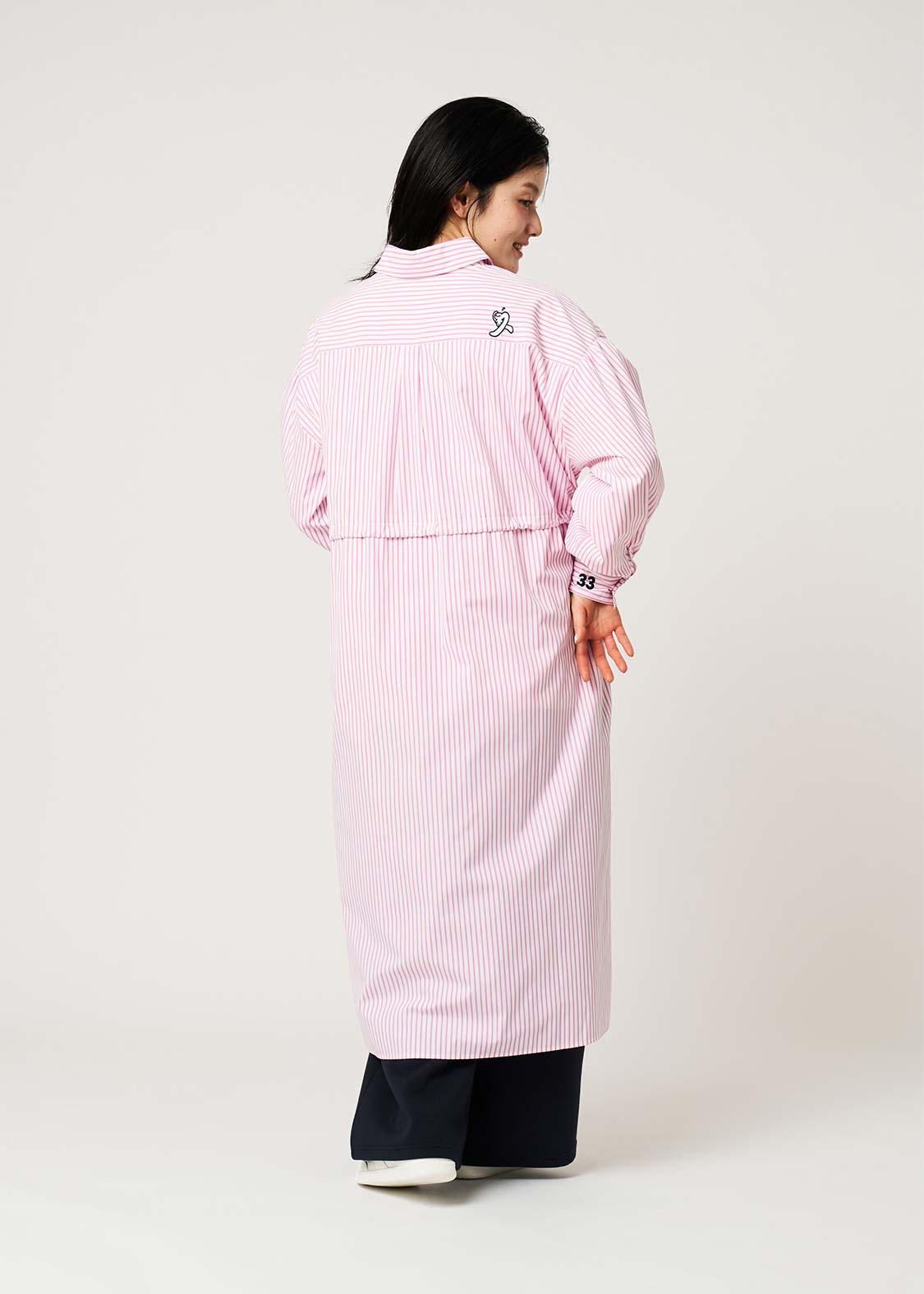 Big Mimi | Striped Shirt Dress - Image 10