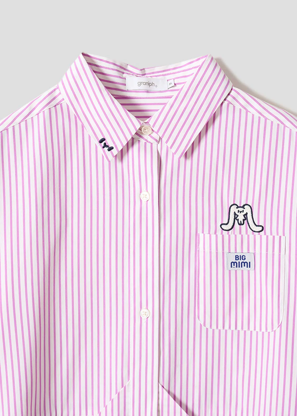 Big Mimi | Striped Shirt Dress - Image 3