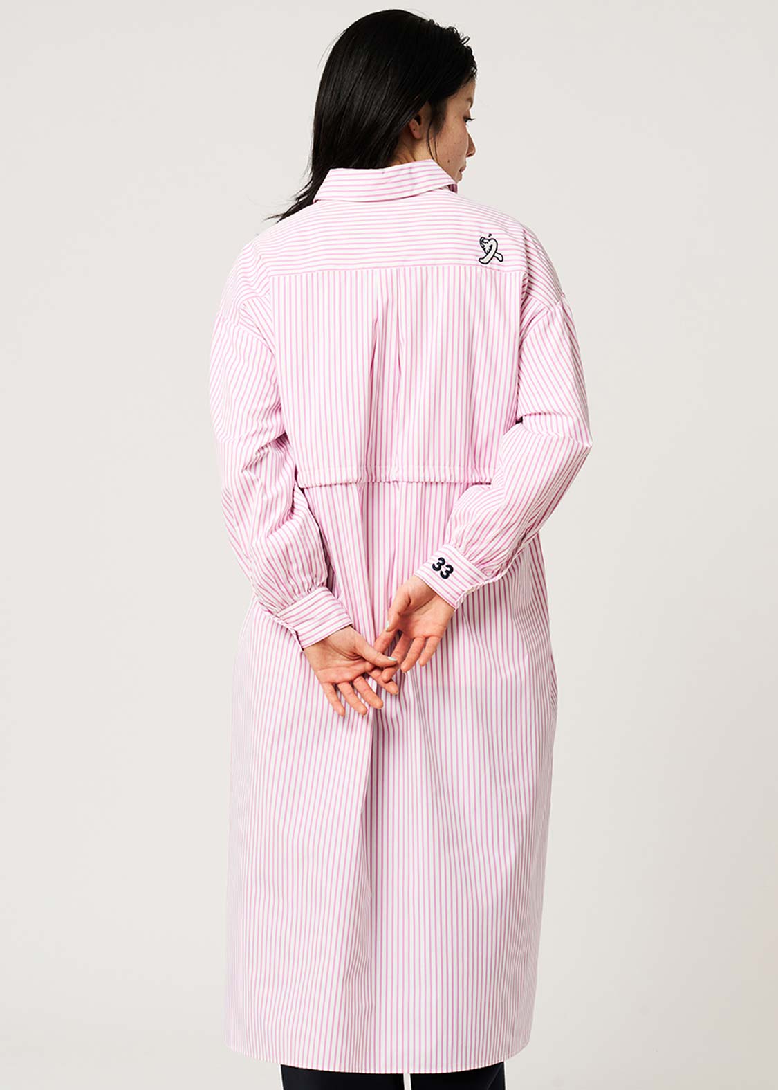 Big Mimi | Striped Shirt Dress - Image 7