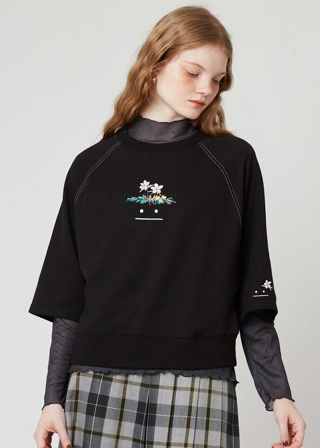 Beautiful Shadow Gentlemen | 3/4 Sleeve Sweatshirt - Image 9