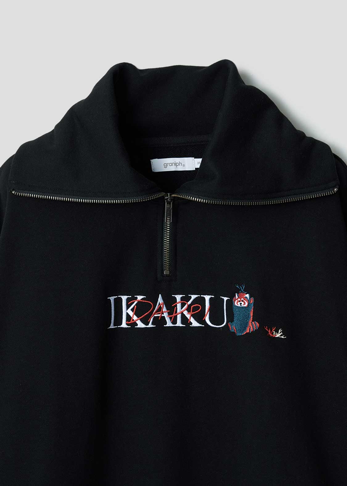 Ikaku Crayfish | Half-Zip Sweatshirt - Image 3