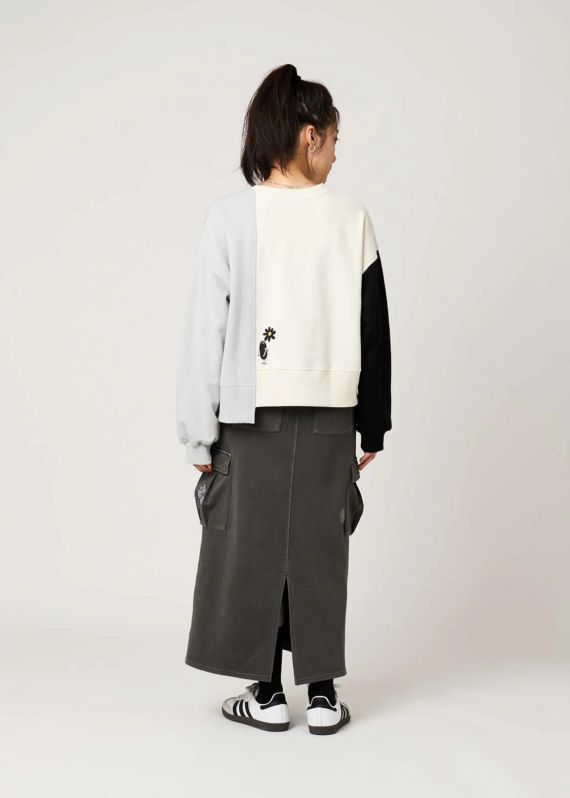 Beautiful Shadow Bloom | Fleece-Lined Sweatshirt - Image 10