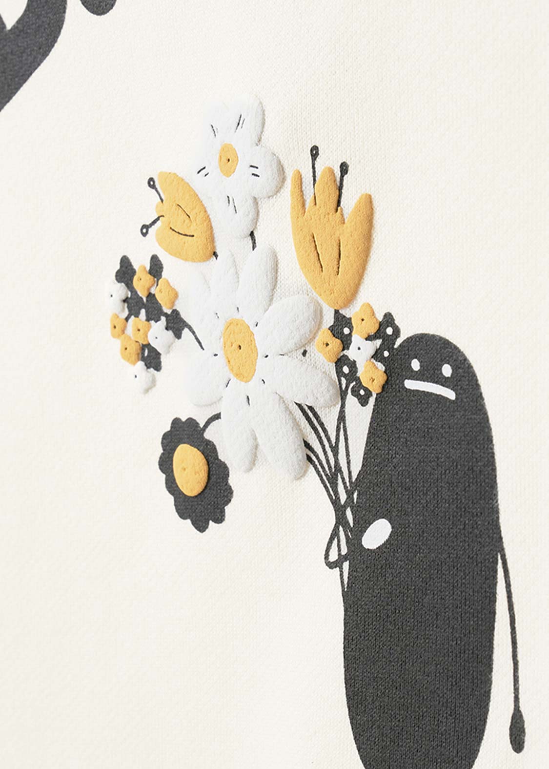 Beautiful Shadow Bloom | Fleece-Lined Sweatshirt - Image 4