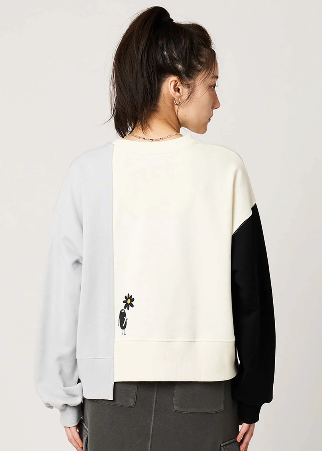 Beautiful Shadow Bloom | Fleece-Lined Sweatshirt - Image 7