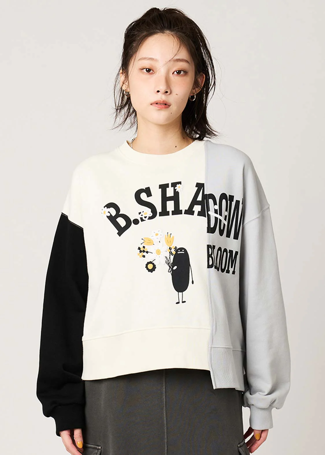 Beautiful Shadow Bloom | Fleece-Lined Sweatshirt - Image 9