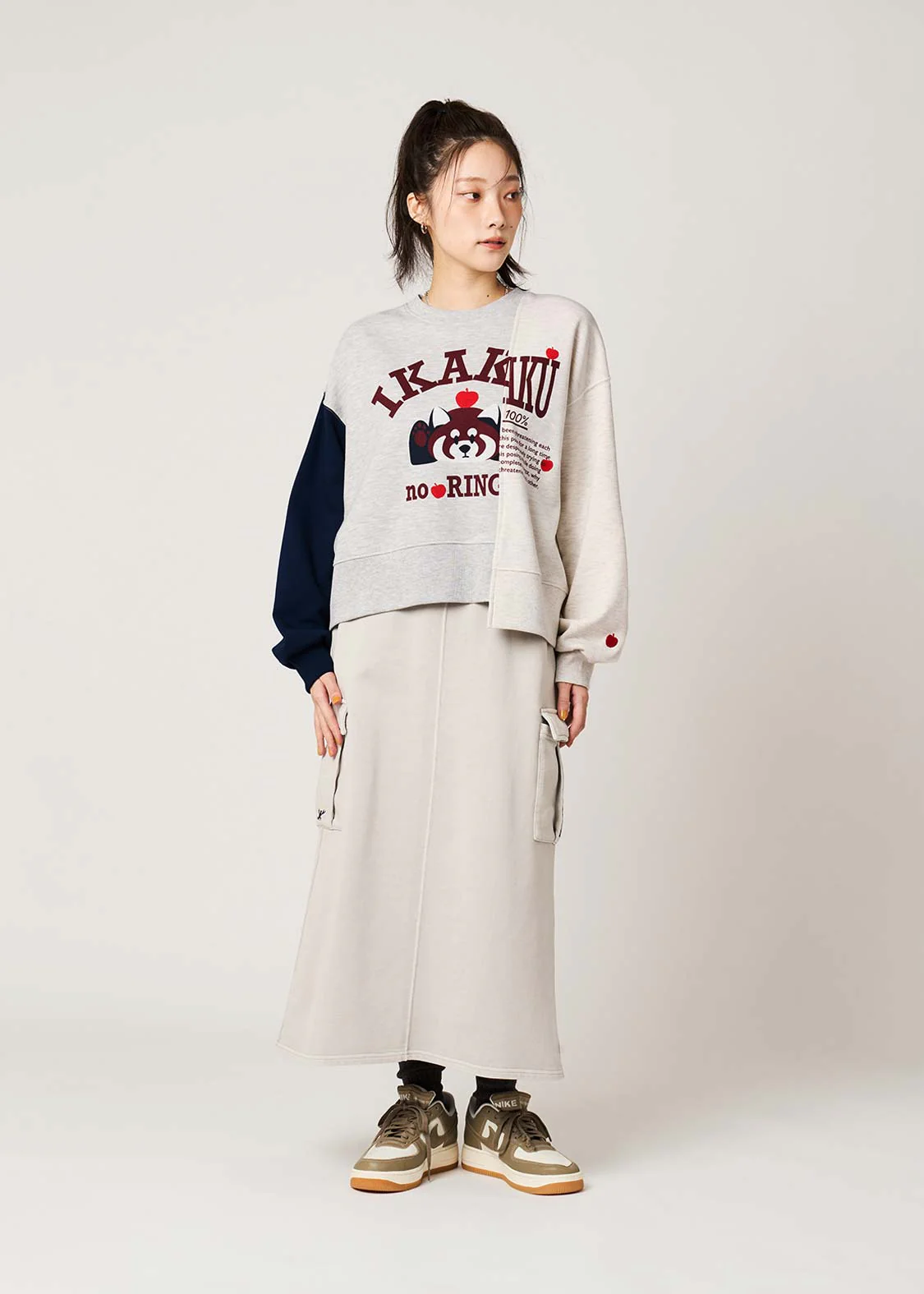 Ikaku Noringo | Fleece-Lined Sweatshirt - Image 8