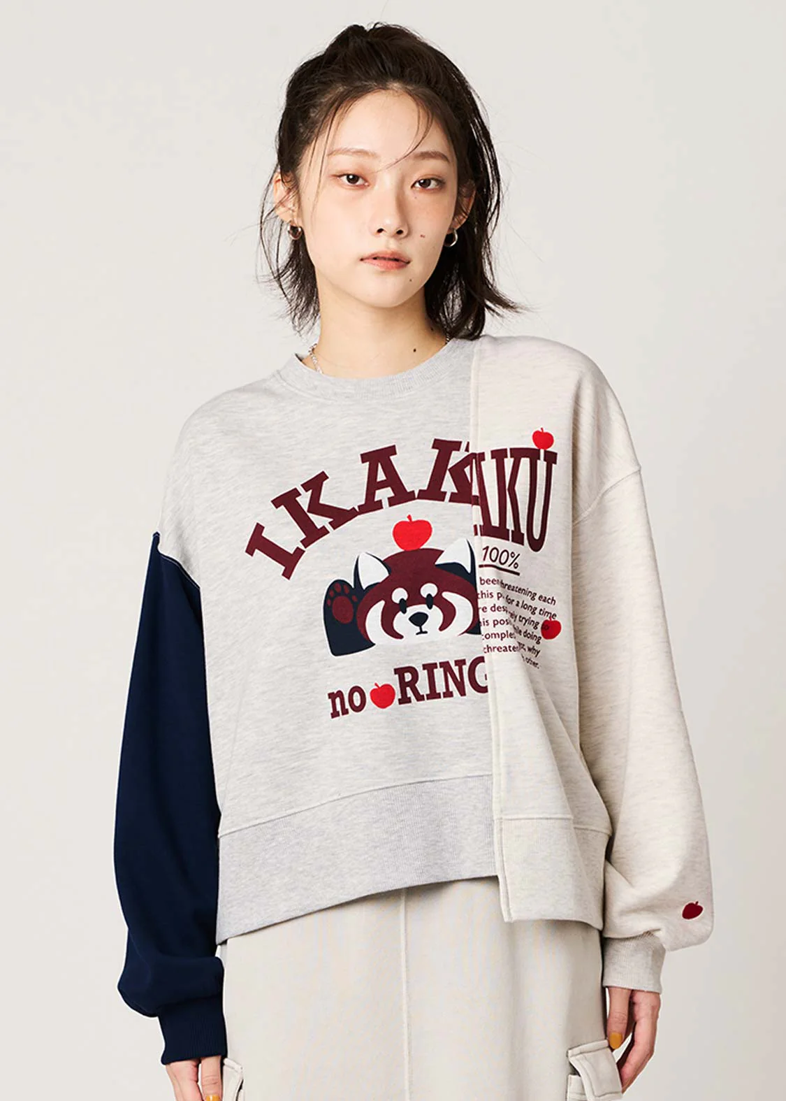 Ikaku Noringo | Fleece-Lined Sweatshirt - Image 9