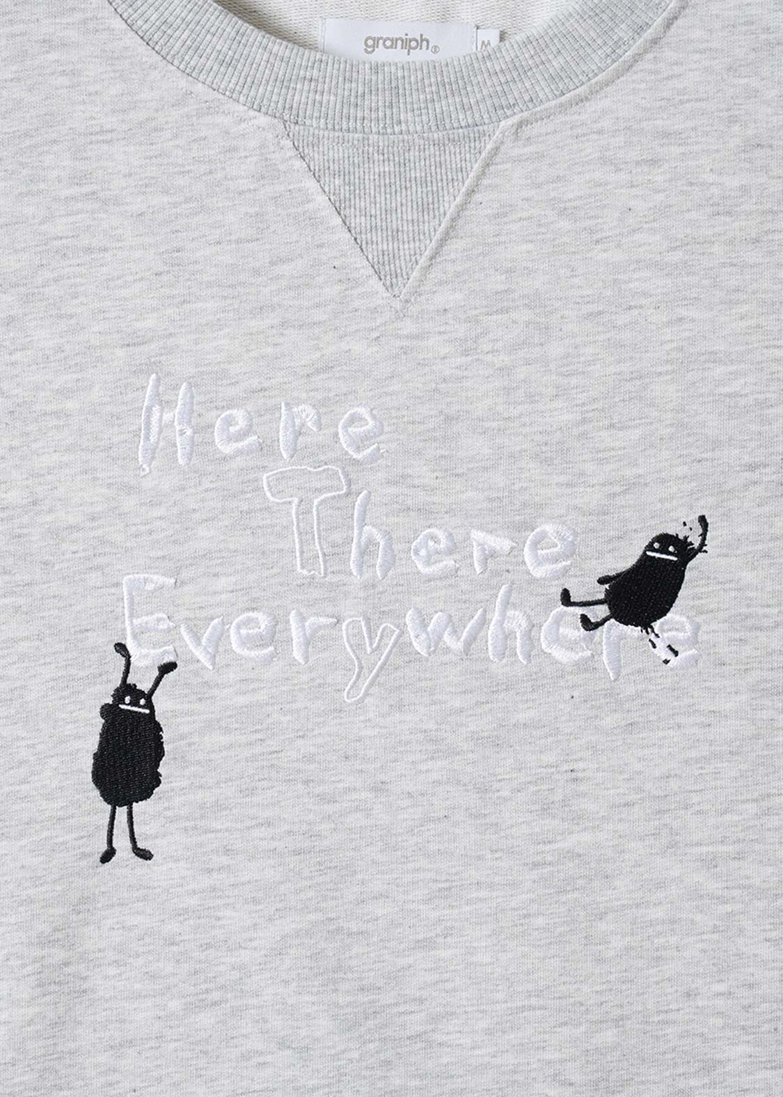 Beautiful Shadow Playful Paint | Short Sleeve Sweatshirt - Image 3