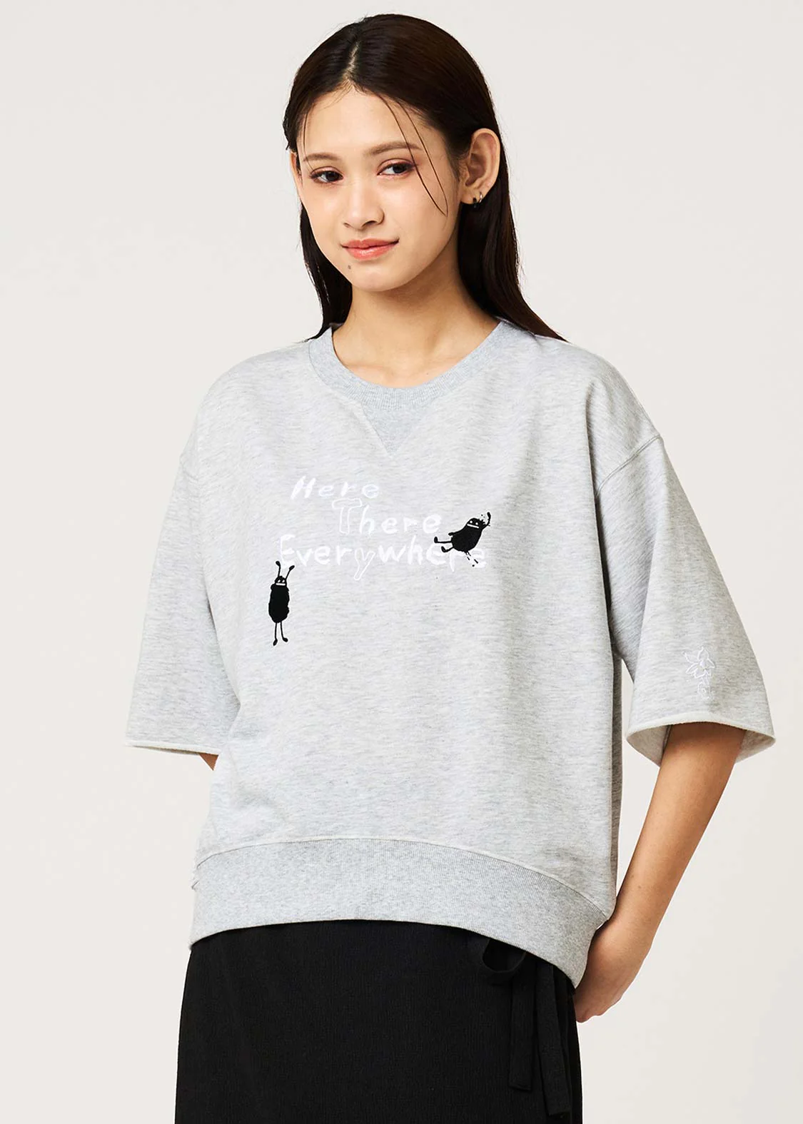 Beautiful Shadow Playful Paint | Short Sleeve Sweatshirt - Image 9