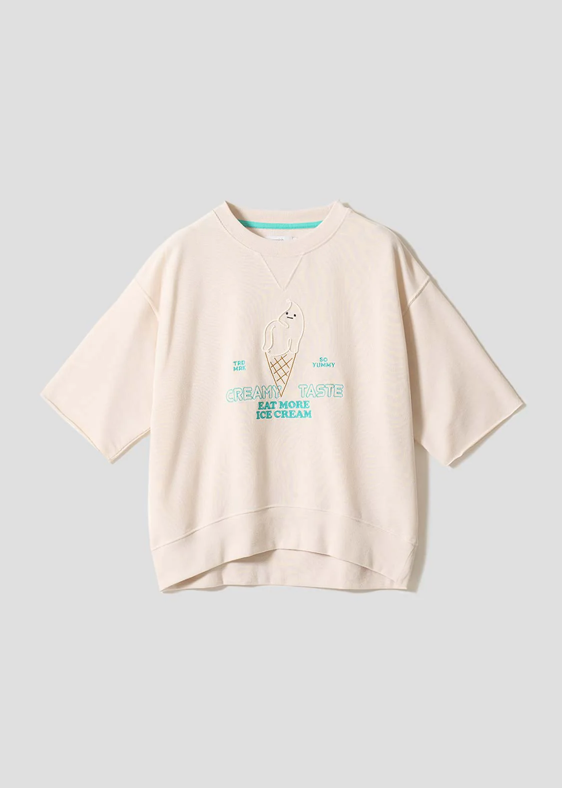Icebonne | Short-Sleeved Sweatshirt