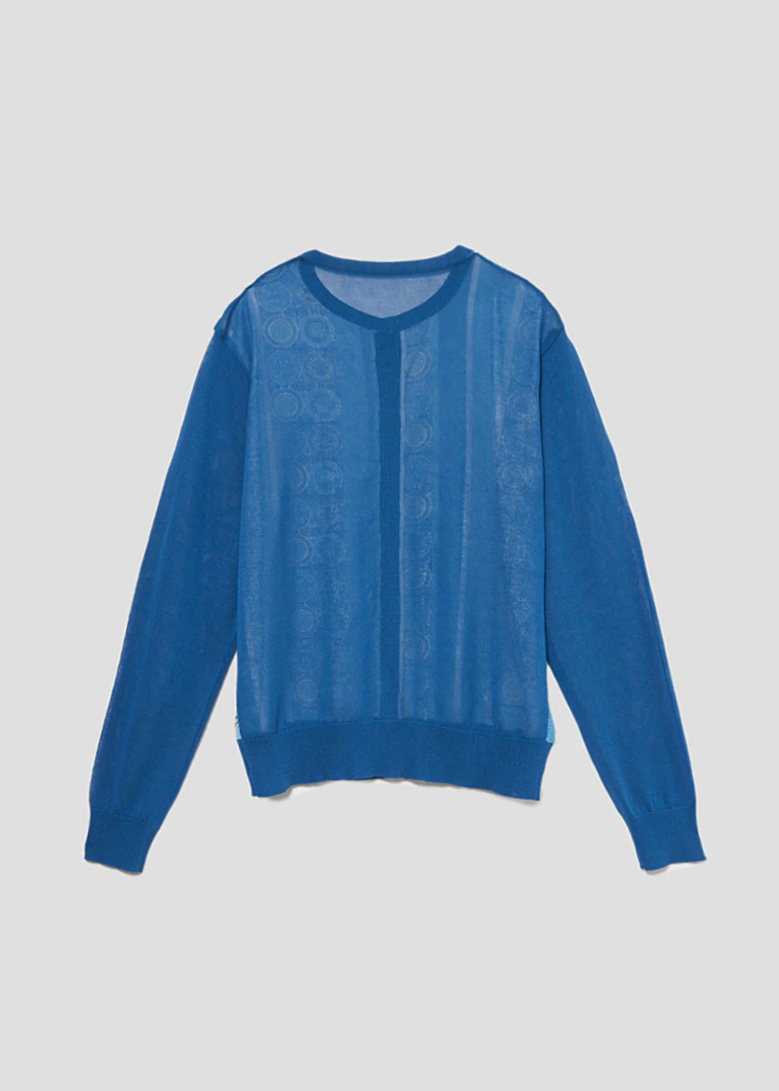 Sheer Long Sleeve Cardigan (Nostalgic Pottery) - Image 3